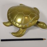 BRASS "TURTLE" POCKET TRAY