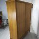 Wardrobe and vintage bed 1950