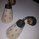 Pair of modernist appliques from the 50s/60s