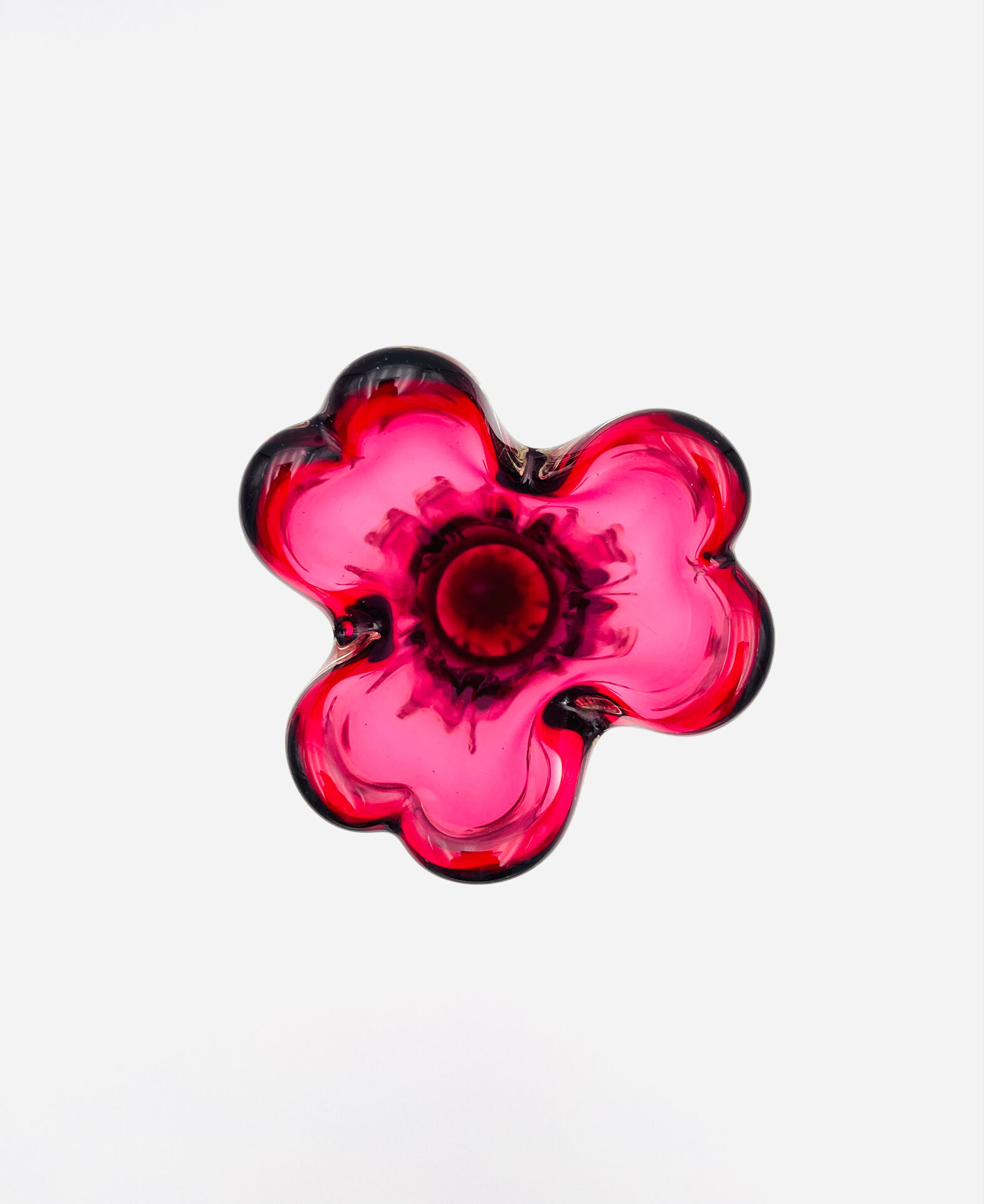 Grand Murano Vase "Chambord" – Fratelli Toso – Sommerso Ruby - 1960