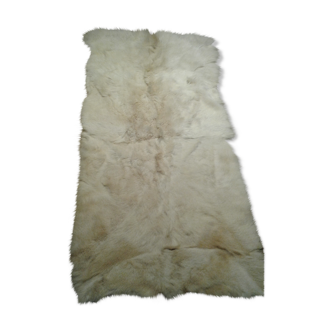 Brown-shade goat skin