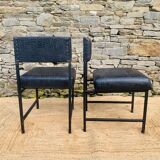 Ensemble de 4 chauffeuses modernistes