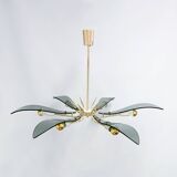 Large Dahlia-style chandelier