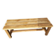 Small bench in raw oak