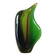 Sculptural Art Glass Vase By Mstišov Glassworks, Czechoslovakia, 1960s