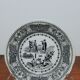 Talking plate Gien collection "Rébus" number 3