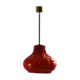 Glass and Brass Pendant by Napako , 1970s