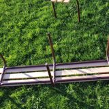Pair of benches of school children