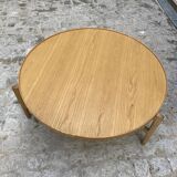 Table basse ronde 90 cm en bois