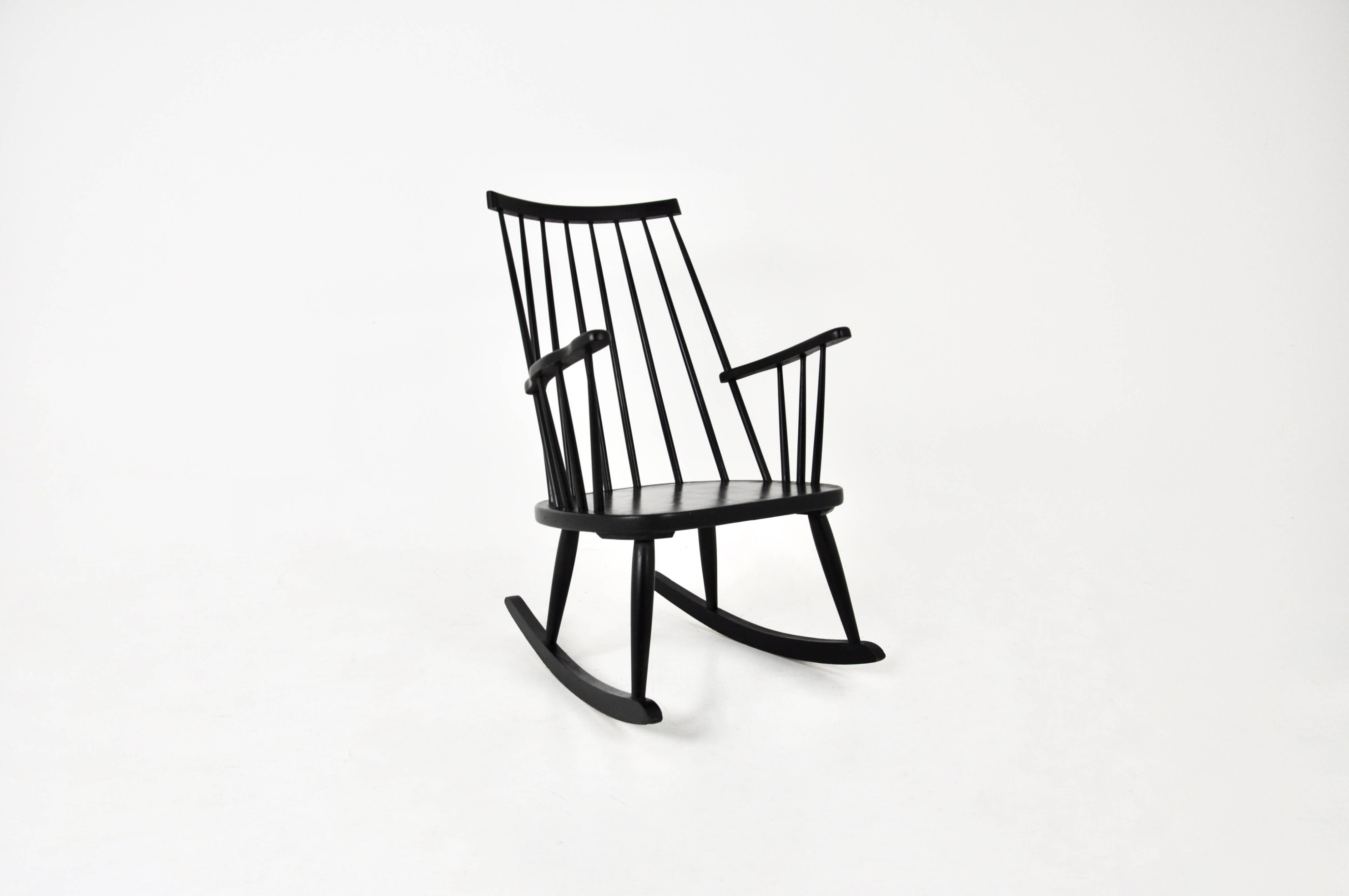 Rocking chair by Lena Larsson for Nesto, 1960s
