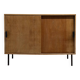 Credenza in legno e ferro Leonardo Fiori per ISA Bergamo Italia Anni '50