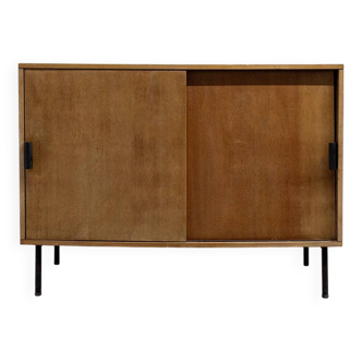 Buffet en bois et métal Leonardo Fiori pour ISA Bergamo Italia, années 1950
