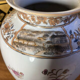Pair of china vases