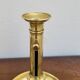 Pair of Louis Philippe candlesticks in brass 1900s