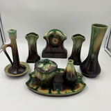 Art Deco fireplace trim