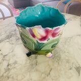 Cache pot en barbotine