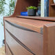 Danish secretary hairdresser Arne Vodder for Olholm in teak.