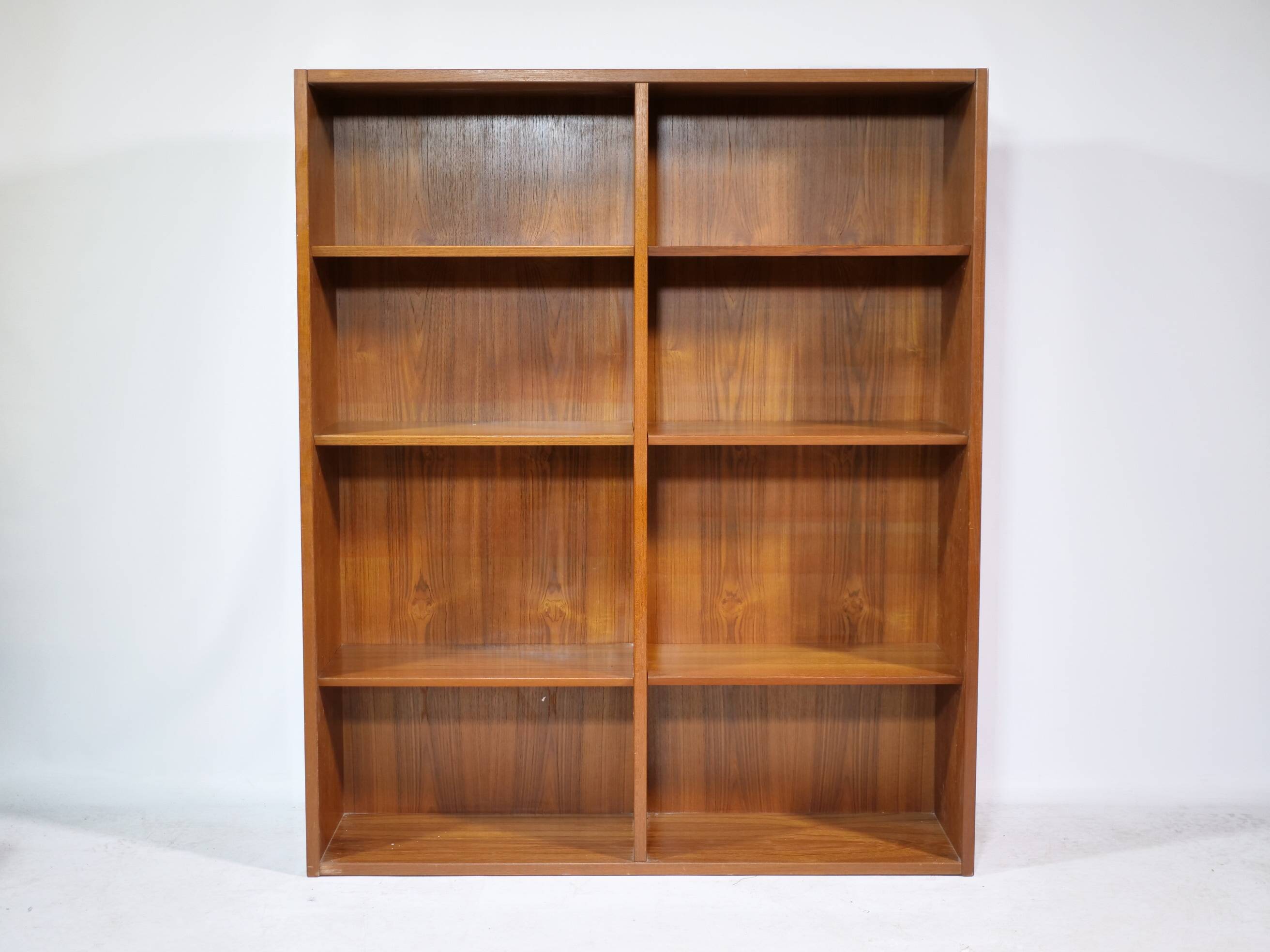 Bibliothèque en teck de style Mid-Century par Poul Hundevad, Danemark, années 1960