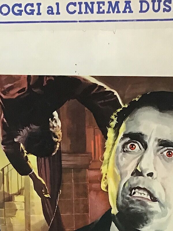 Original Italian cinema poster dracula, prince of darkness