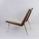 Fauteuil BOOMERANG  de P. HVIDT & NIELSEN, éd. original, restauré, 1950