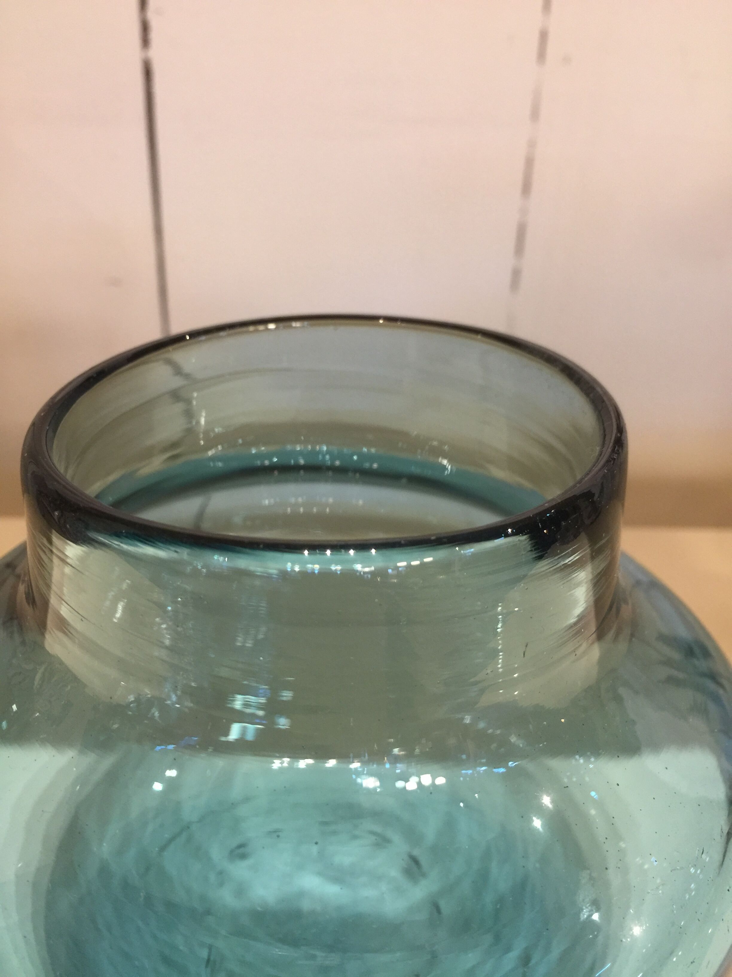 Claude Morin sky blue vase