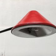 Lampe sur pied postmoderne allemande vintage de Honsel