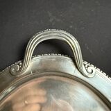 Large tray – Silver-plated metal – Goldsmith Bouillet & Bourdelle