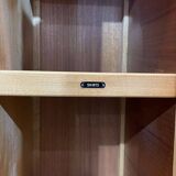 1950s English walnut bedroom wardrobe