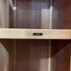 1950s English walnut bedroom wardrobe