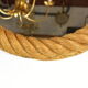 Vintage rope mirror