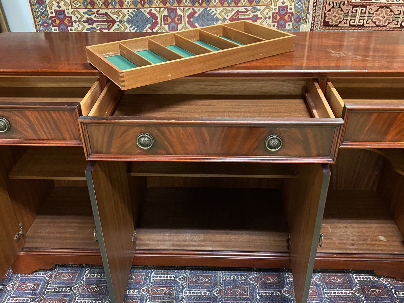 English mahogany line - 50s