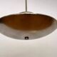 Chrome Bauhaus pendant - Czechoslovakia, circa 1930s / functionalism