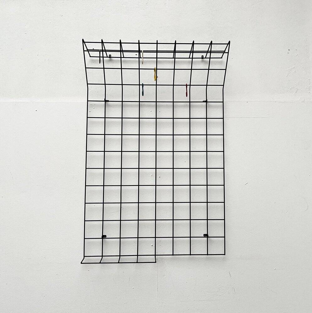 Minimalist German coat rack from the mid-century, 1960s.