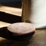 Stoneware with original wooden lid