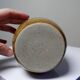 High soliflore turned stoneware vintage 90-2000 Christophe and Natalie Hurtault