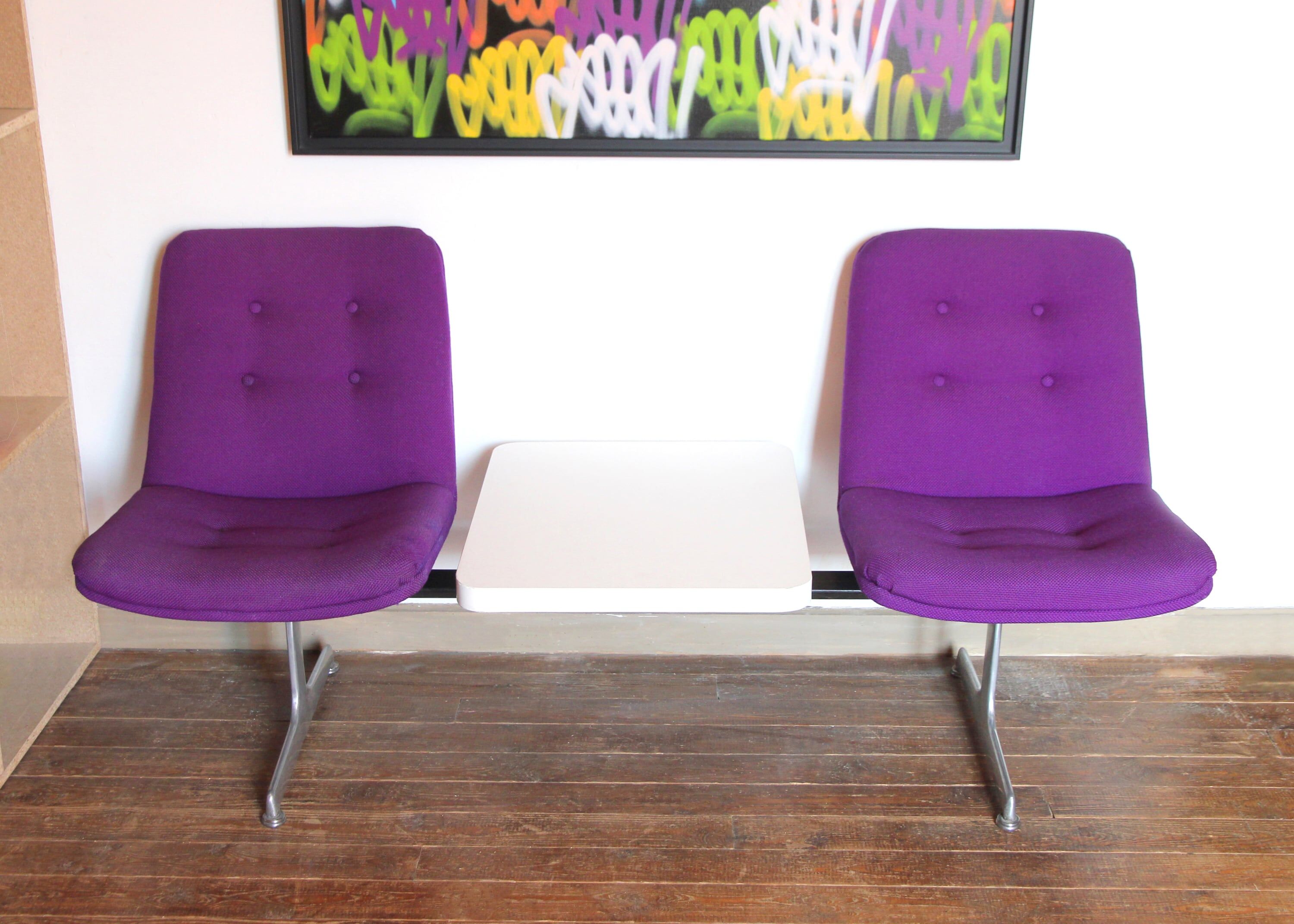 Waiting room bench Geoffrey Harcourt for Artifort