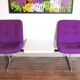 Banc salle d'attente Geoffrey Harcourt pour Artifort