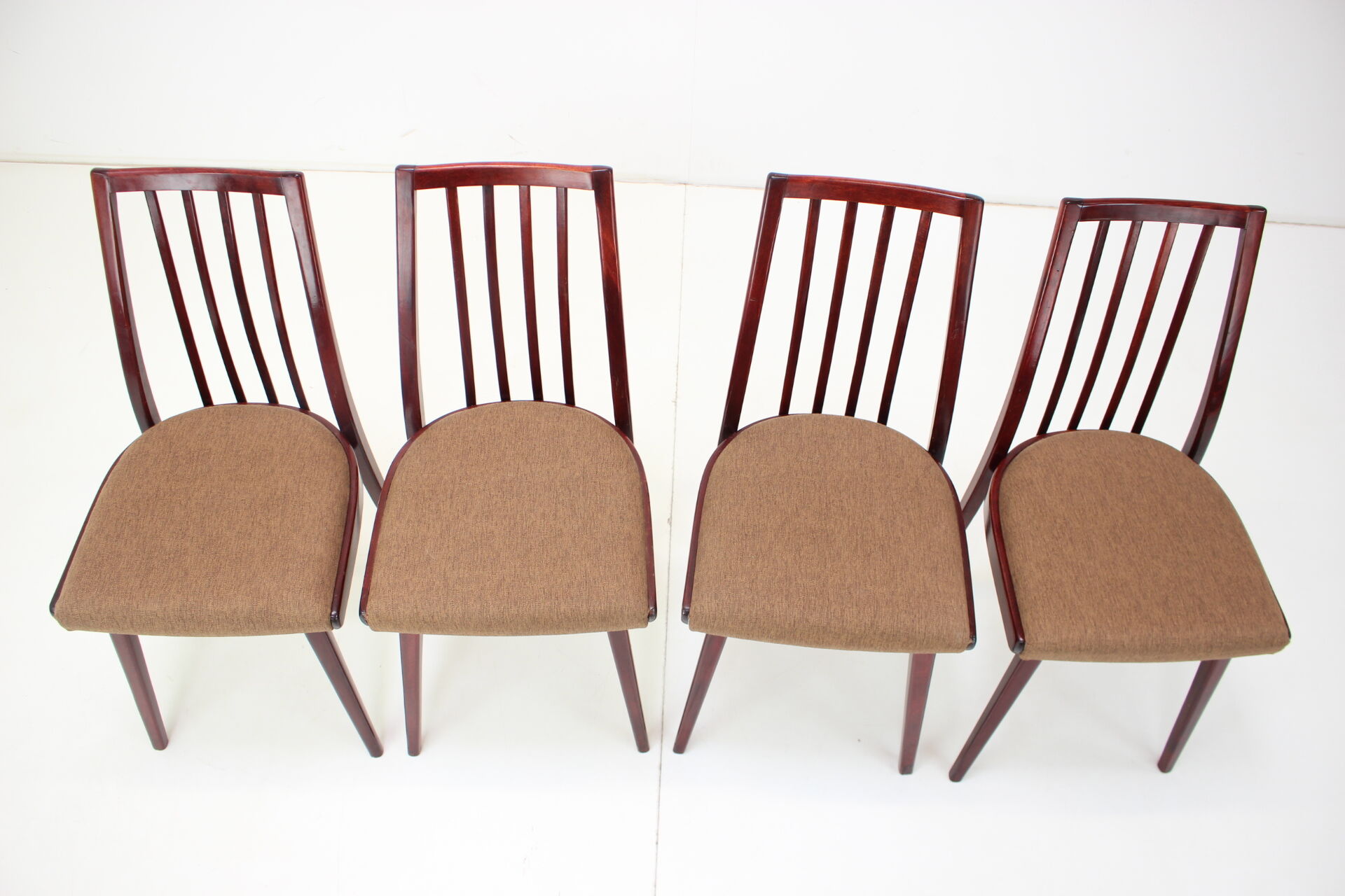 1970s Set of Four Dining Chairs by Jitona, Czechoslovakia