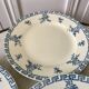 set of 6 dessert plates Terre de Fer St Amand model "Athens" XXth