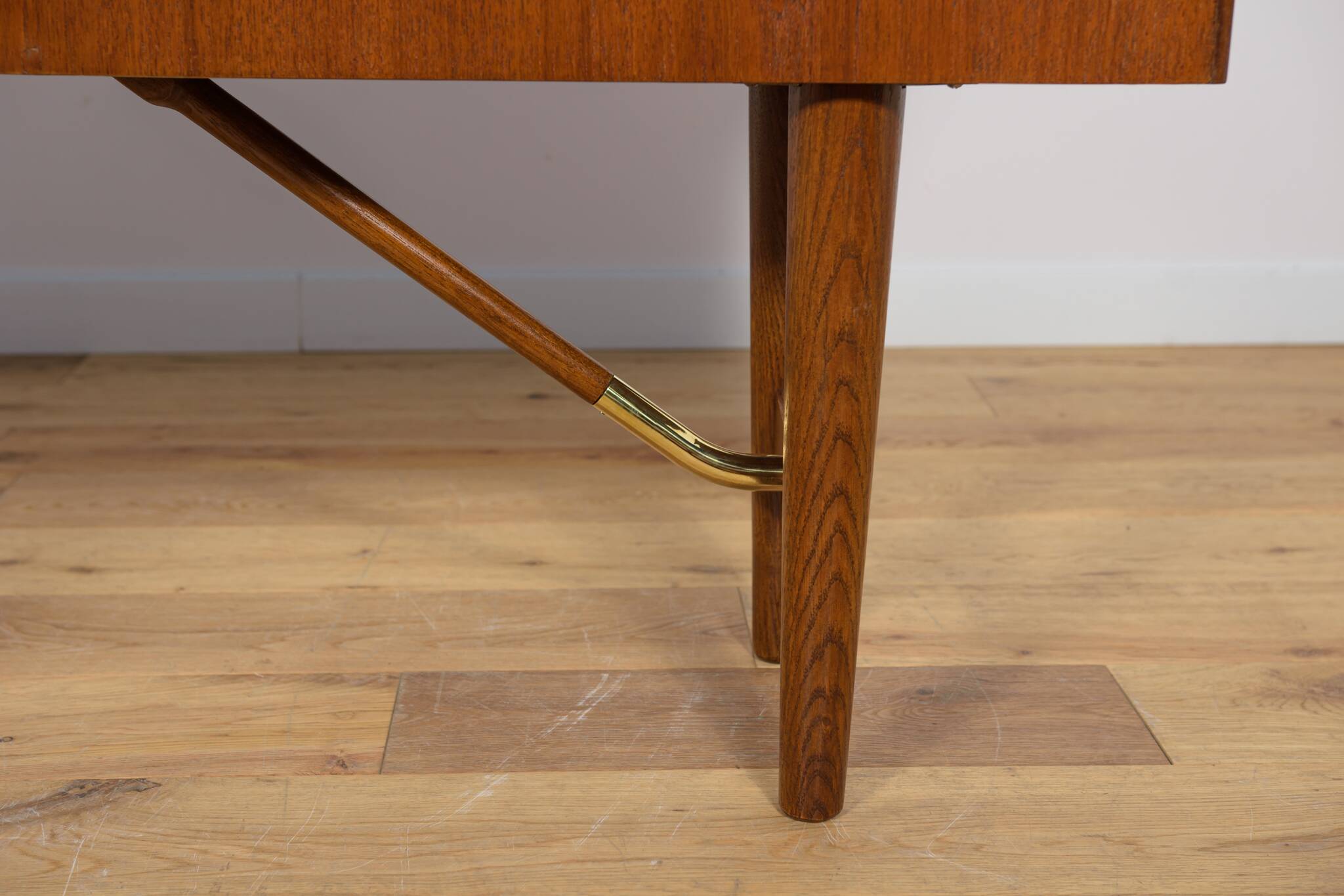 Mid Century Boomerang Teak Desk by Peter Løvig Nielsen, Denmark, 1970s