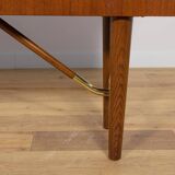 Bureau vintage Boomerang en teck par Peter Løvig Nielsen, Danemark, 1970
