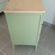 Matt green chest of drawers