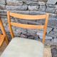 Ensemble de 4 chaises scandinaves dépareillées