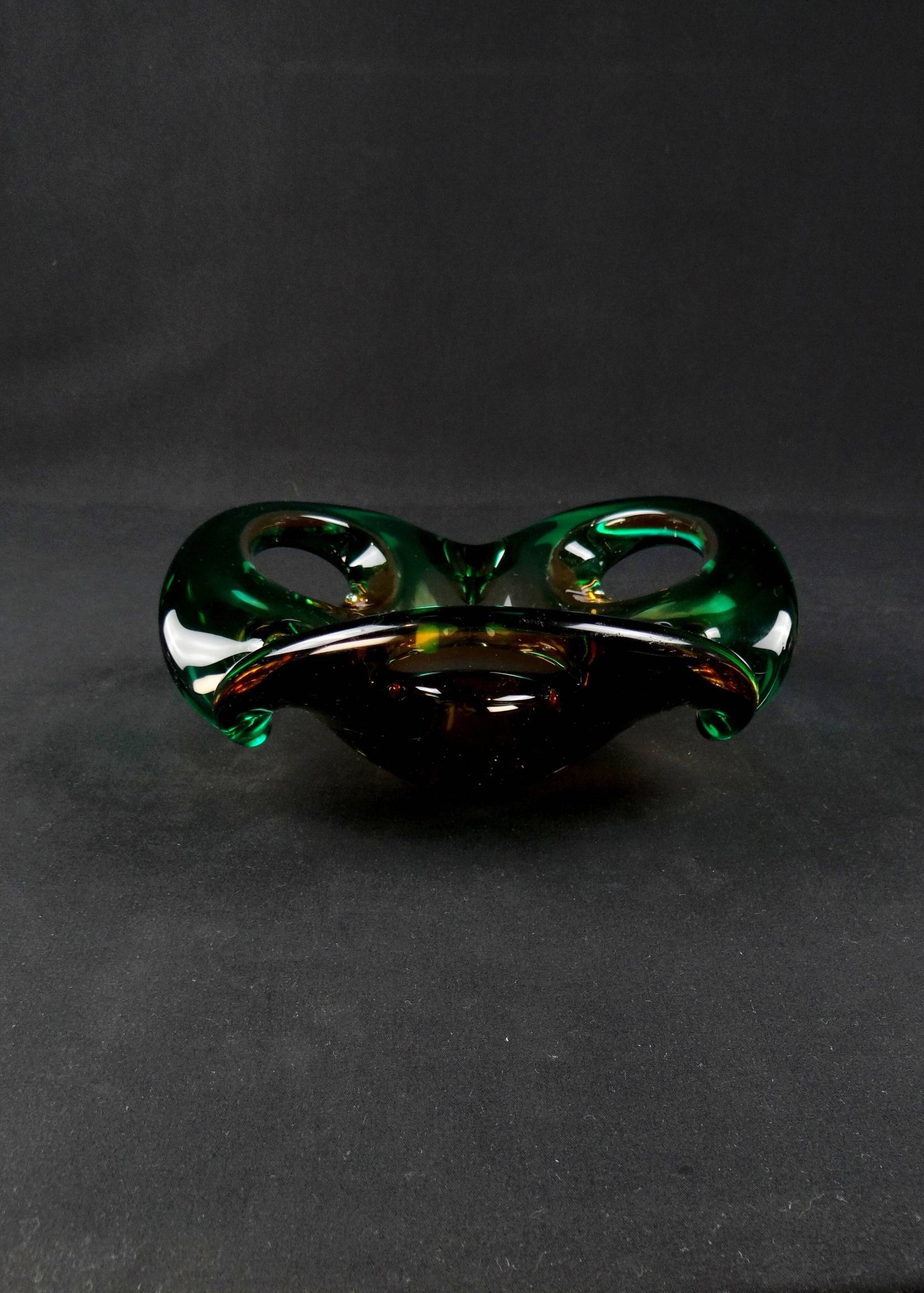 Vintage 1970s Murano glass trinket dish/ashtray
