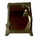 Small brass mirror - Art Deco style