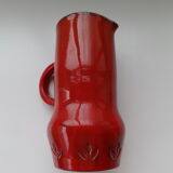 Pichet en céramiqe rouge
