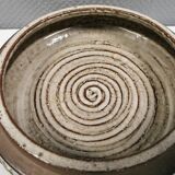 Large dish from Danish Michael Andersen 1970-80s. Stamped (The three fish)