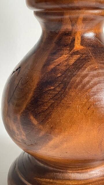 Solid Wood Lamp in a Country Style