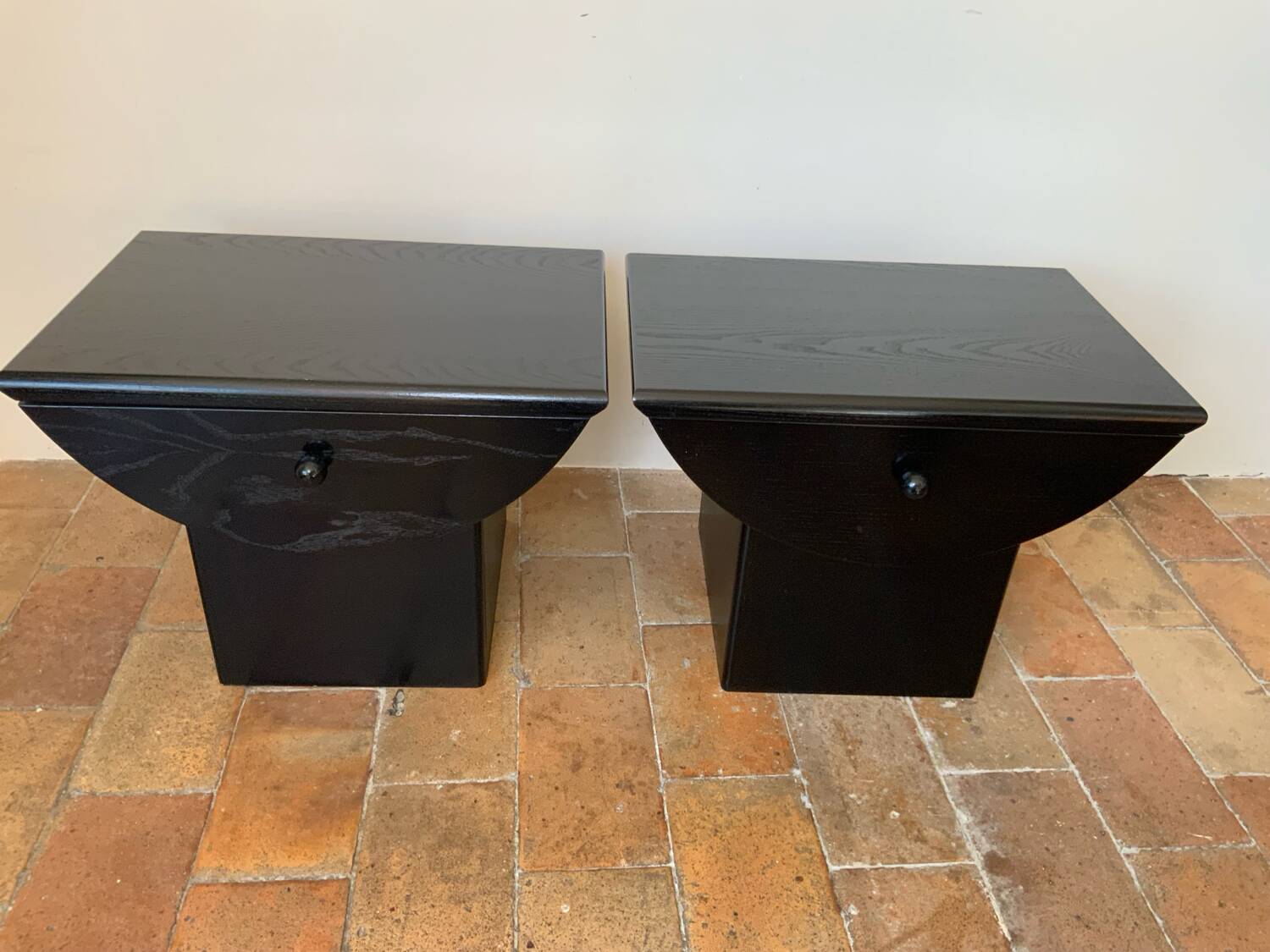 Vintage nightstands or bedside tables