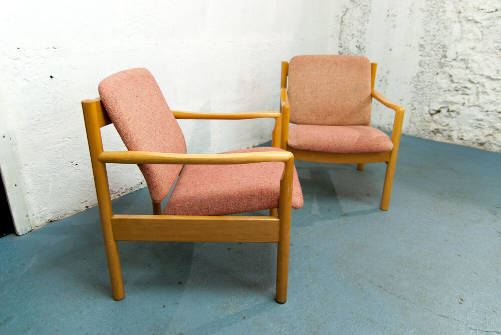 Pair of Ercol armchairs